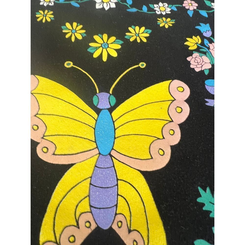 JERZEES butterfly peacock sweatshirt Made in USA - Picture 3 of 7